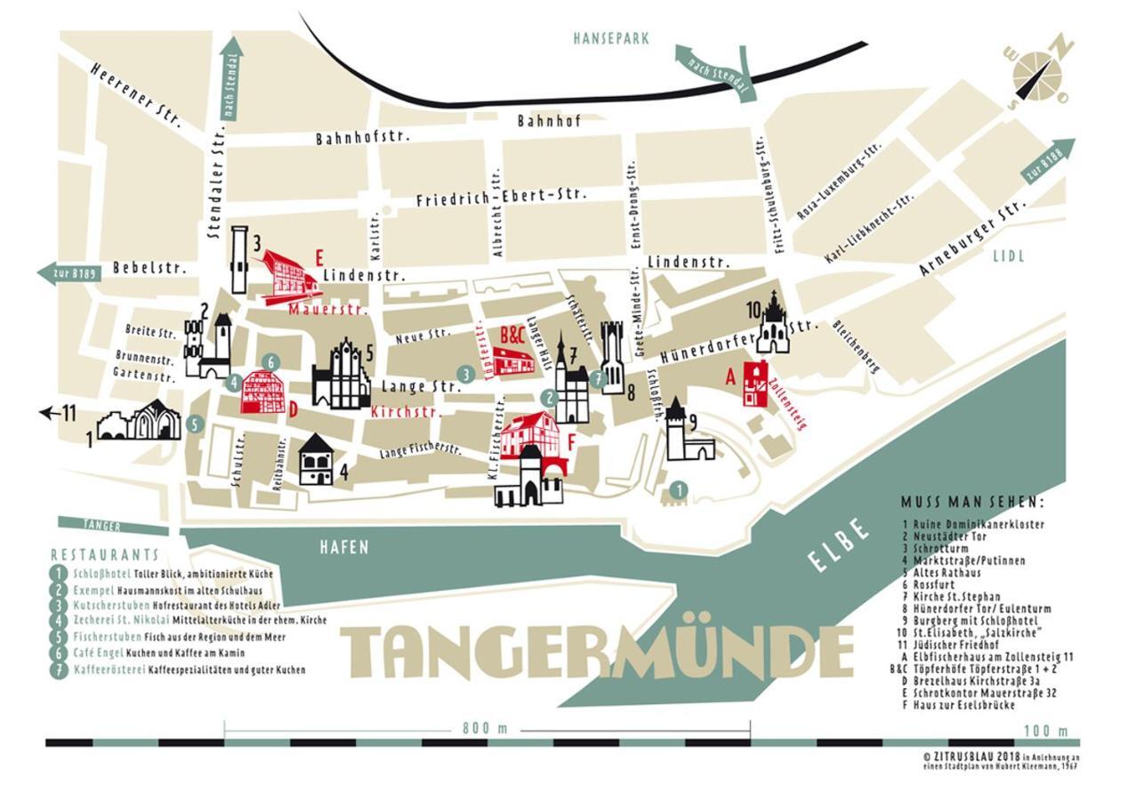 Brezelhaus Villa Tangermünde Eksteriør billede